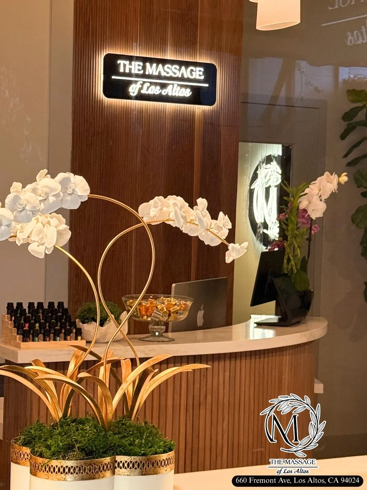 Reception area decoration
